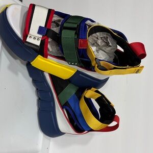 Anthony wang Multicolor Women's Boots with Straps